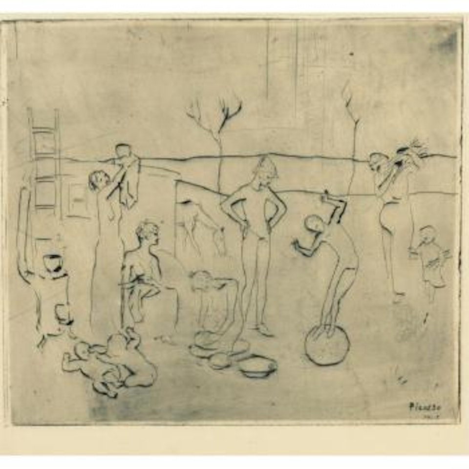 Les Saltimbanques by Pablo Picasso