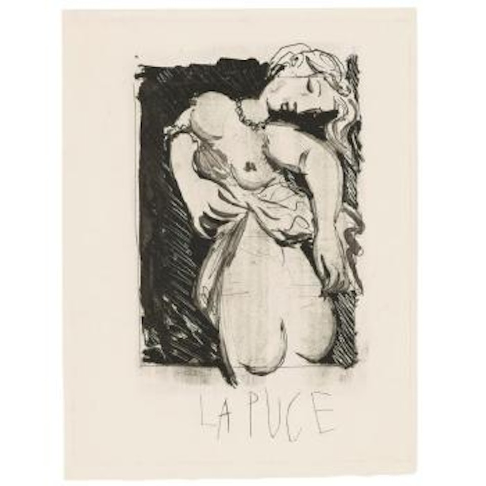 Histoire Naturelle : La Puce by Pablo Picasso