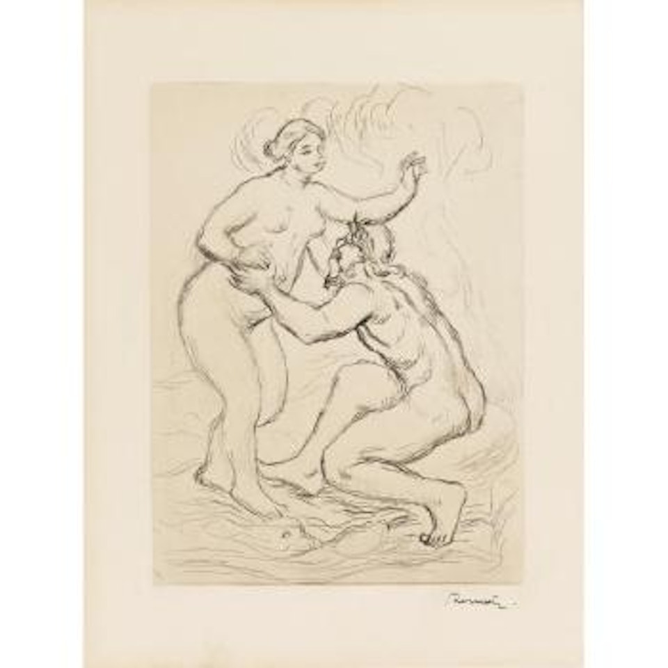 Le Fleuve Scamandre, Première Et Deuxième Planches by Pierre-Auguste Renoir