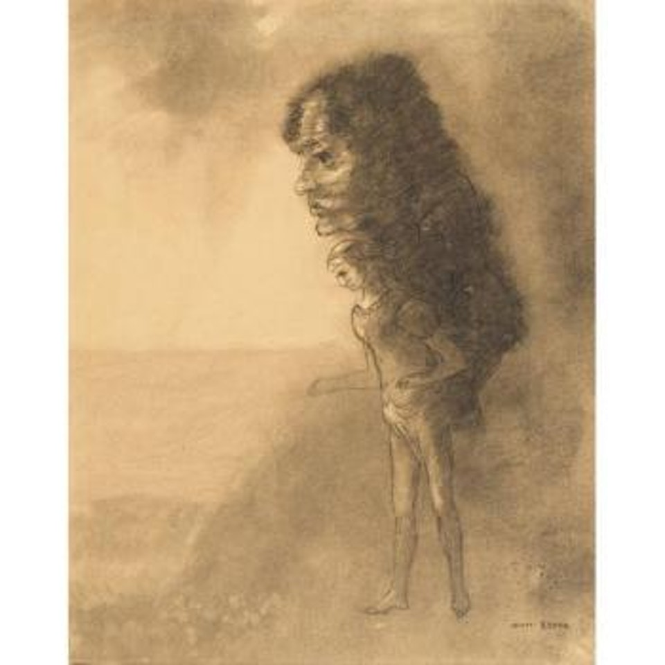 La Conscience by Odilon Redon