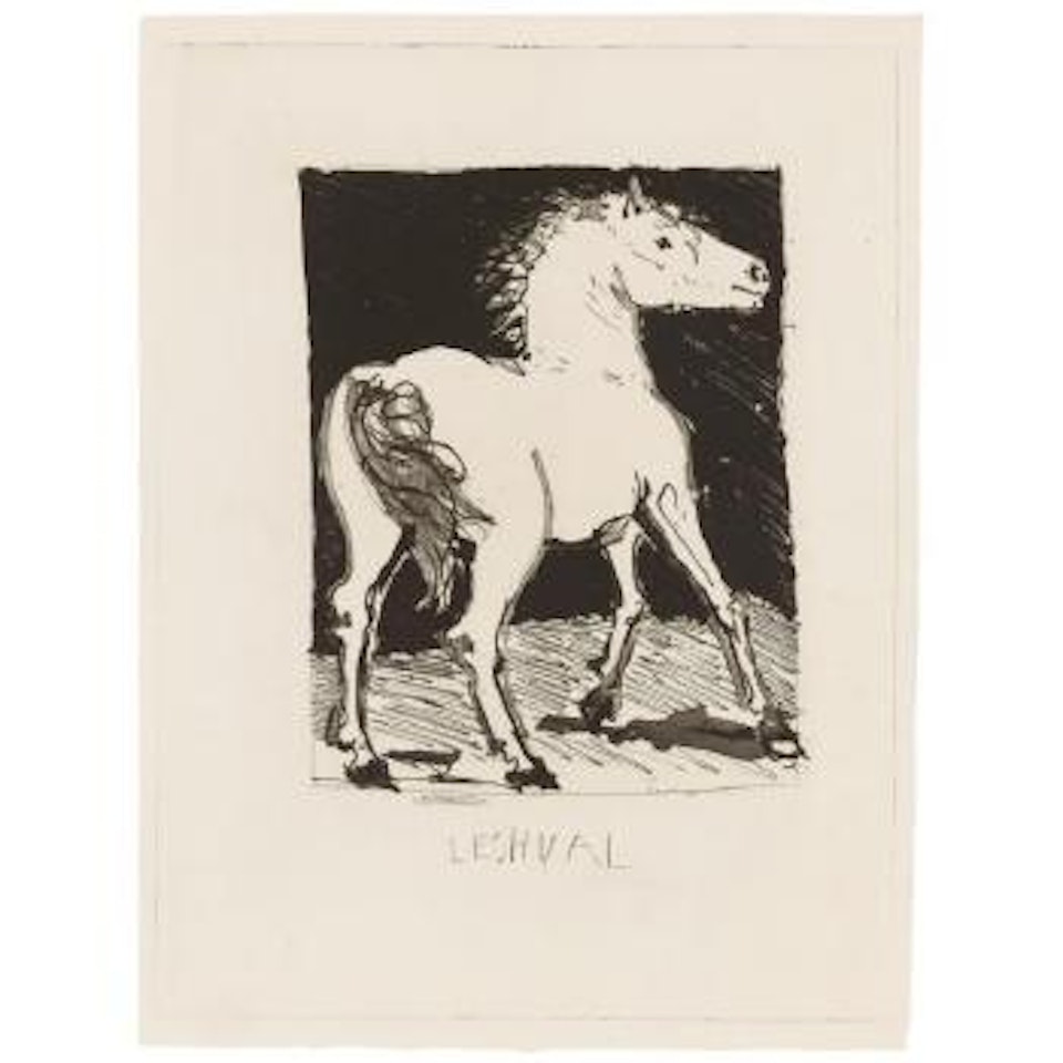 Histoire Naturelle : Le Cheval by Pablo Picasso