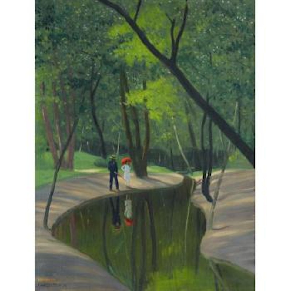 Bois de Boulogne by Félix Vallotton