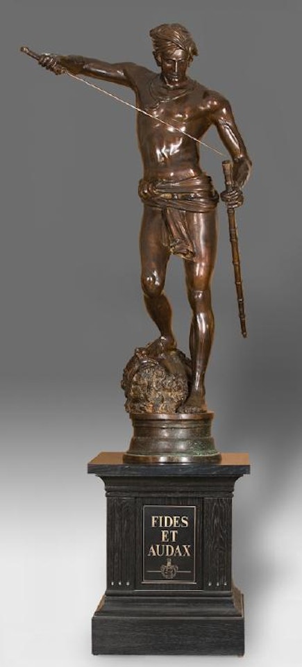 David Sieg uber Goliath by Marius Jean Antonin Mercie