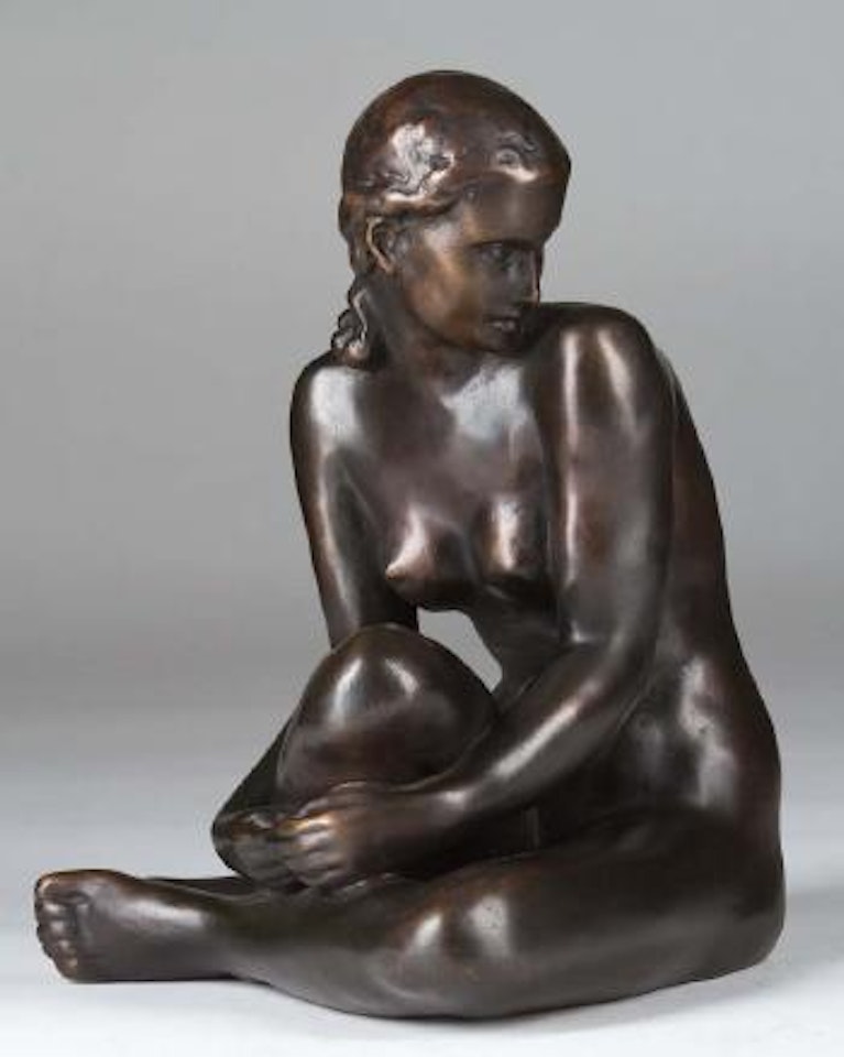 Kleine Katze, Iris by Fritz Klimsch