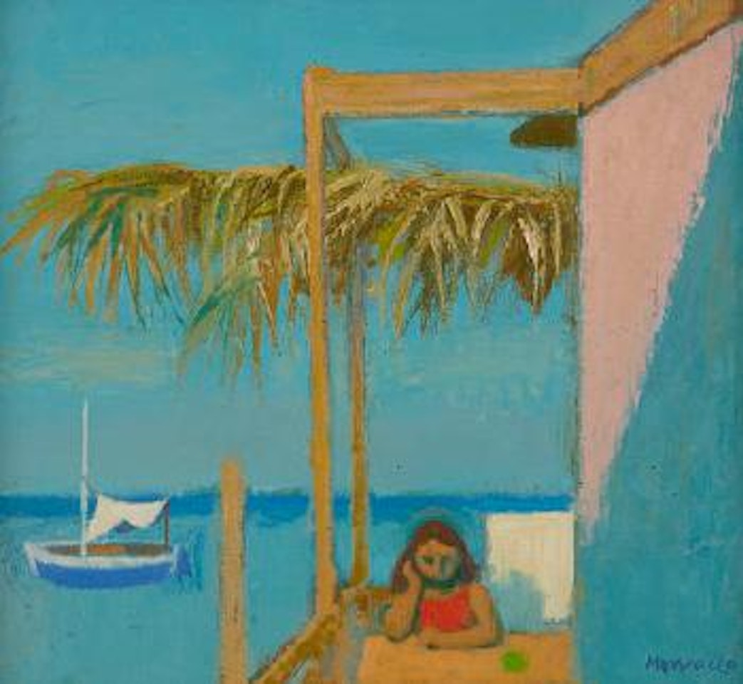Afternoon at Fondachello by Alberto Morrocco