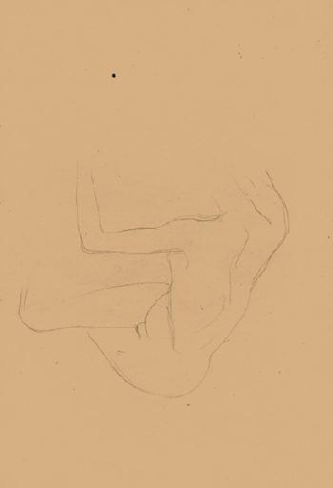 Begonne Akstudie by Gustav Klimt