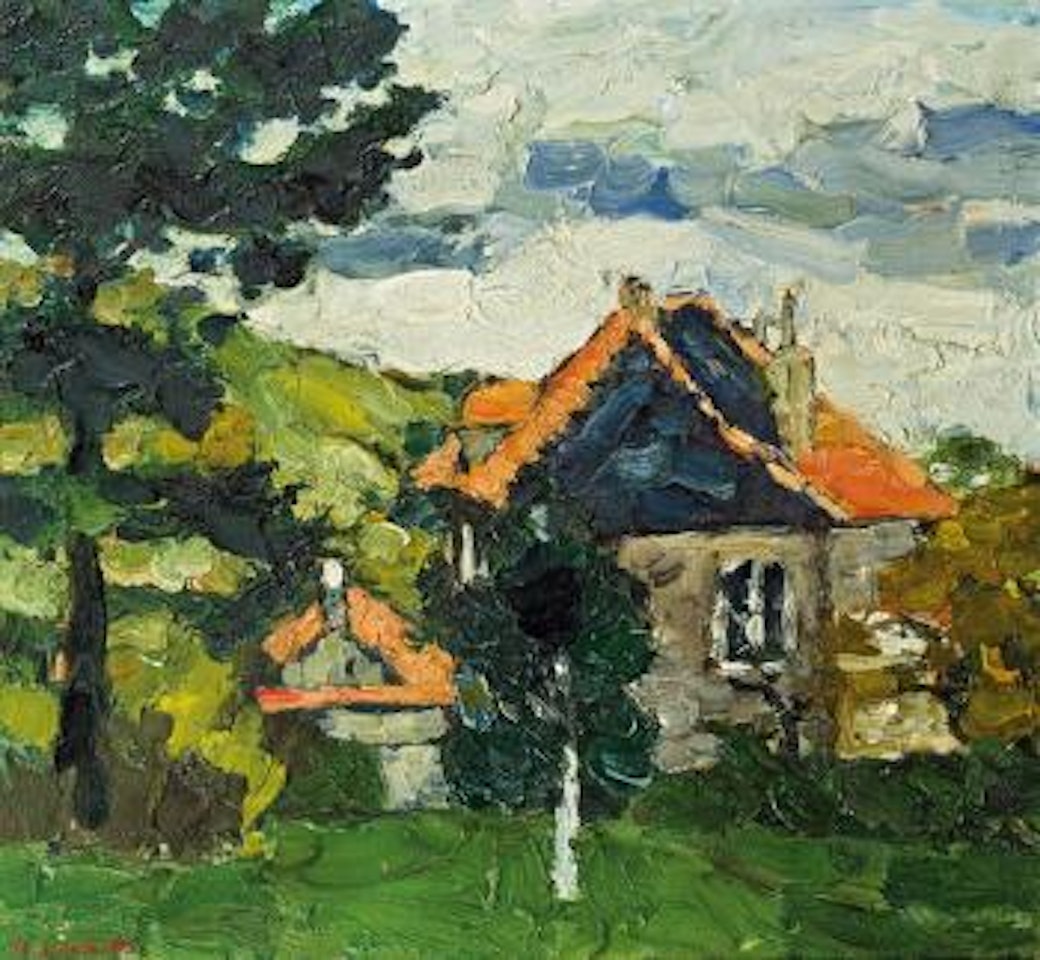 Haus im Grünen by Karl Stark
