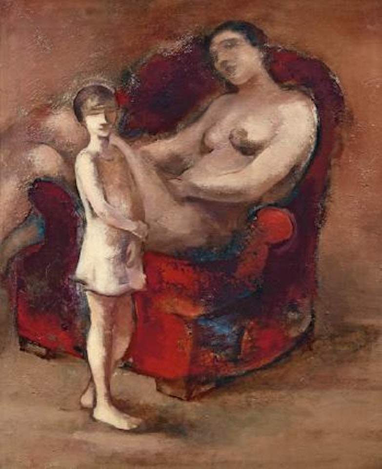 Mutter mit Kind by Joseph Floch