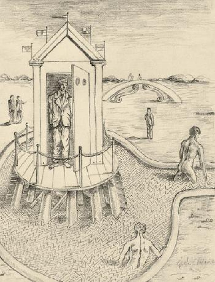 Bagni misteriosi by Giorgio de Chirico
