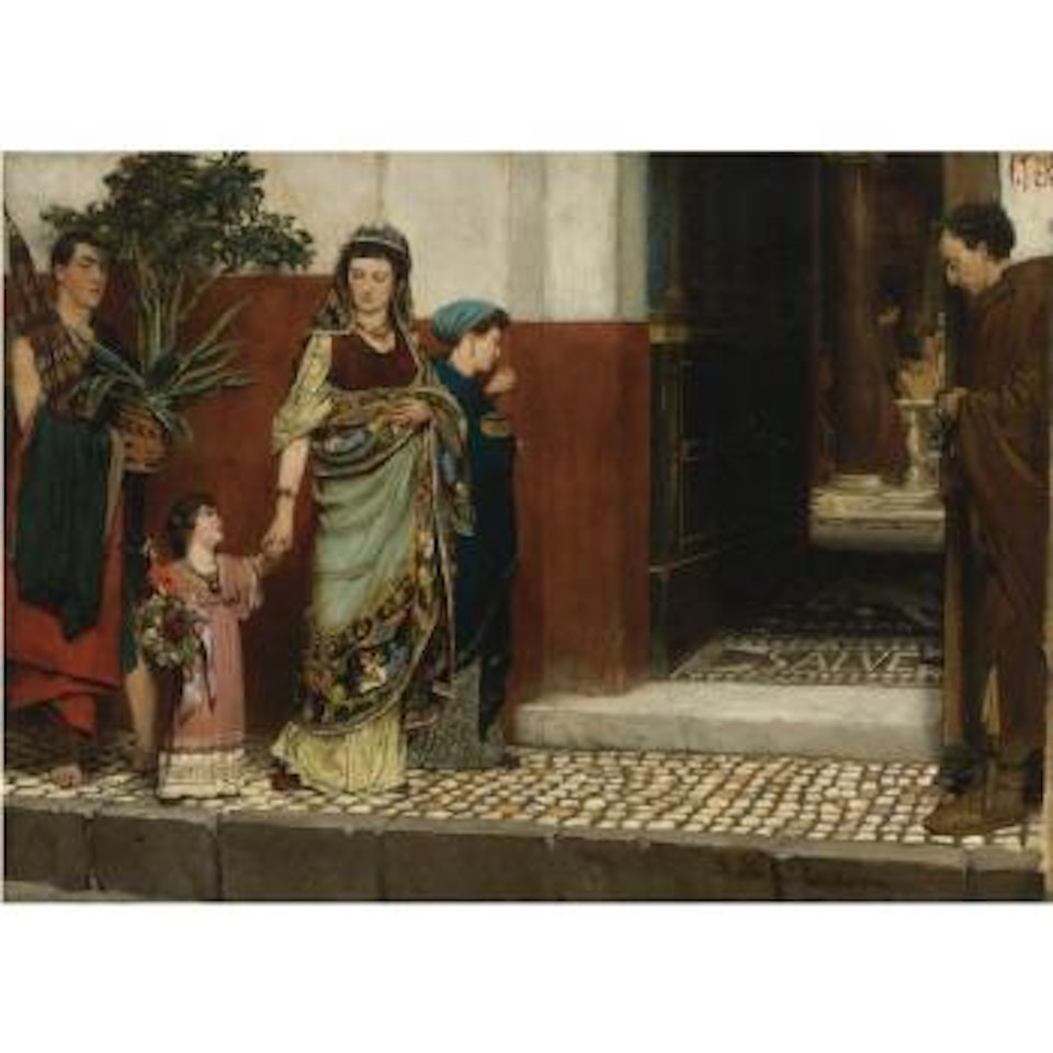 Returning Home From Market by Lawrence Alma-Tadema