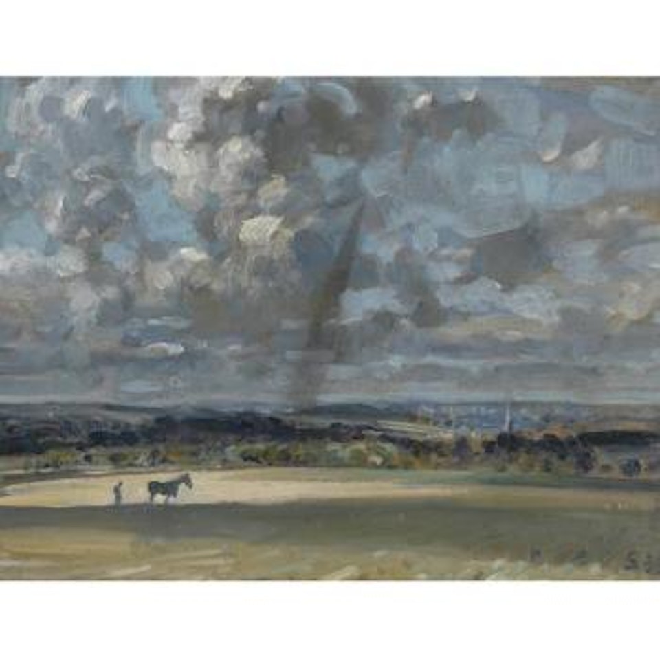 Ploughing The Furrow by Edward Seago