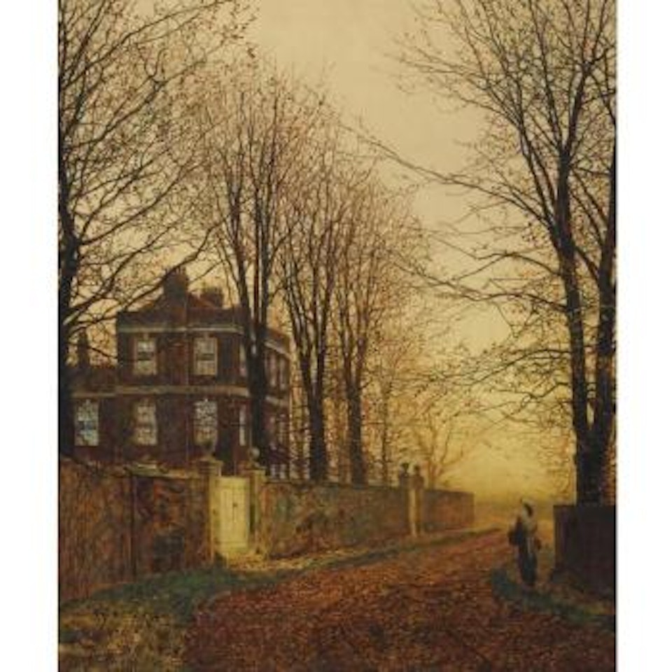 Autumn Gold by John Atkinson Grimshaw