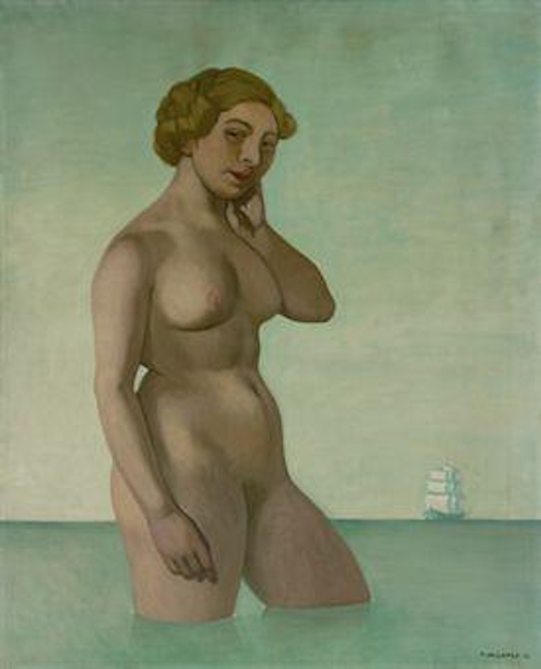 Nu à la fregate by Félix Vallotton