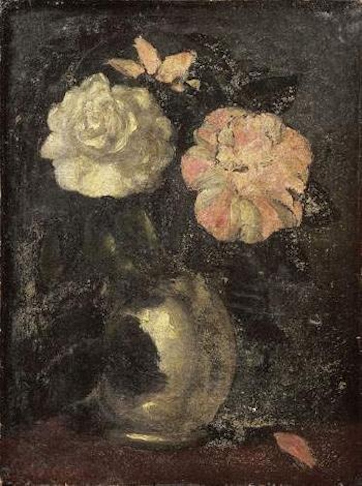 Bouquet de fleurs by Gustave Courbet