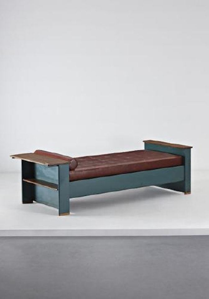 Bed, model no. 102, from the Lycée Fabert, Metz, France by Jean Prouvé