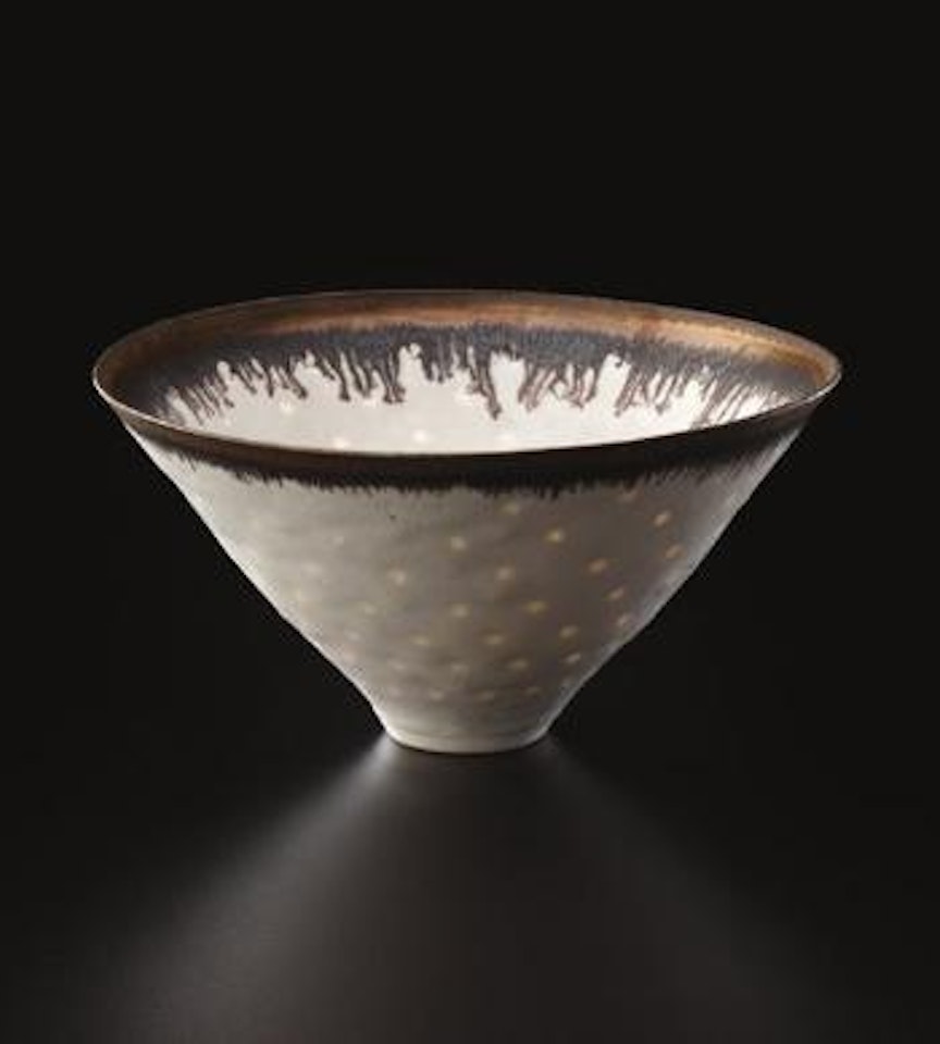 Conical Rice bowl by Lucie Rie