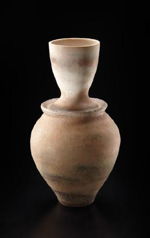Composite vase form by Lucie Rie
