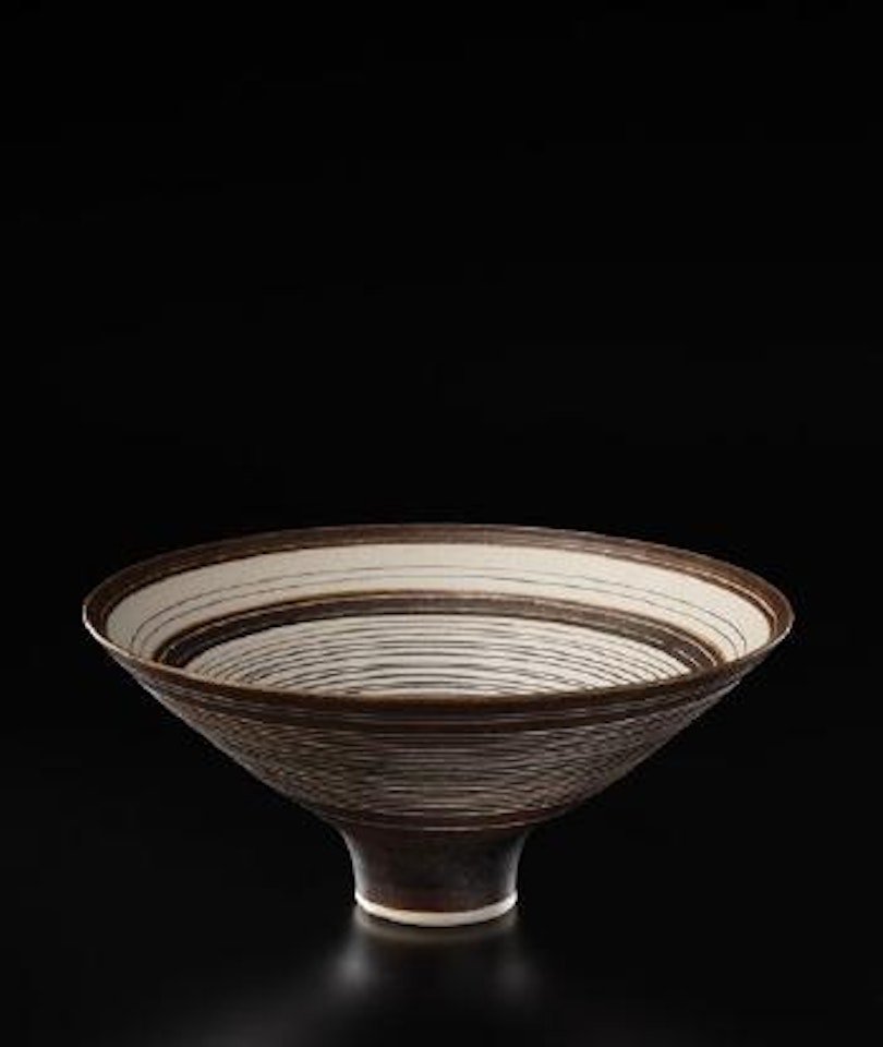 Large open bowl by Lucie Rie