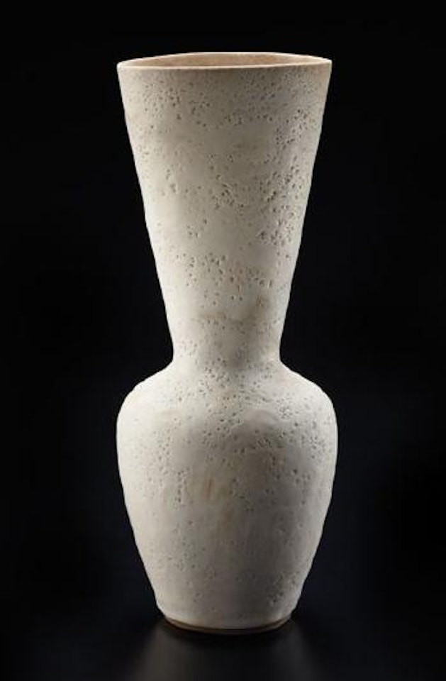 Tall vase by Lucie Rie
