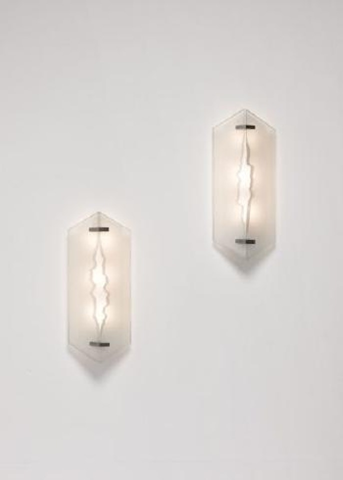 Rare pair of wall lights by Max Ingrand