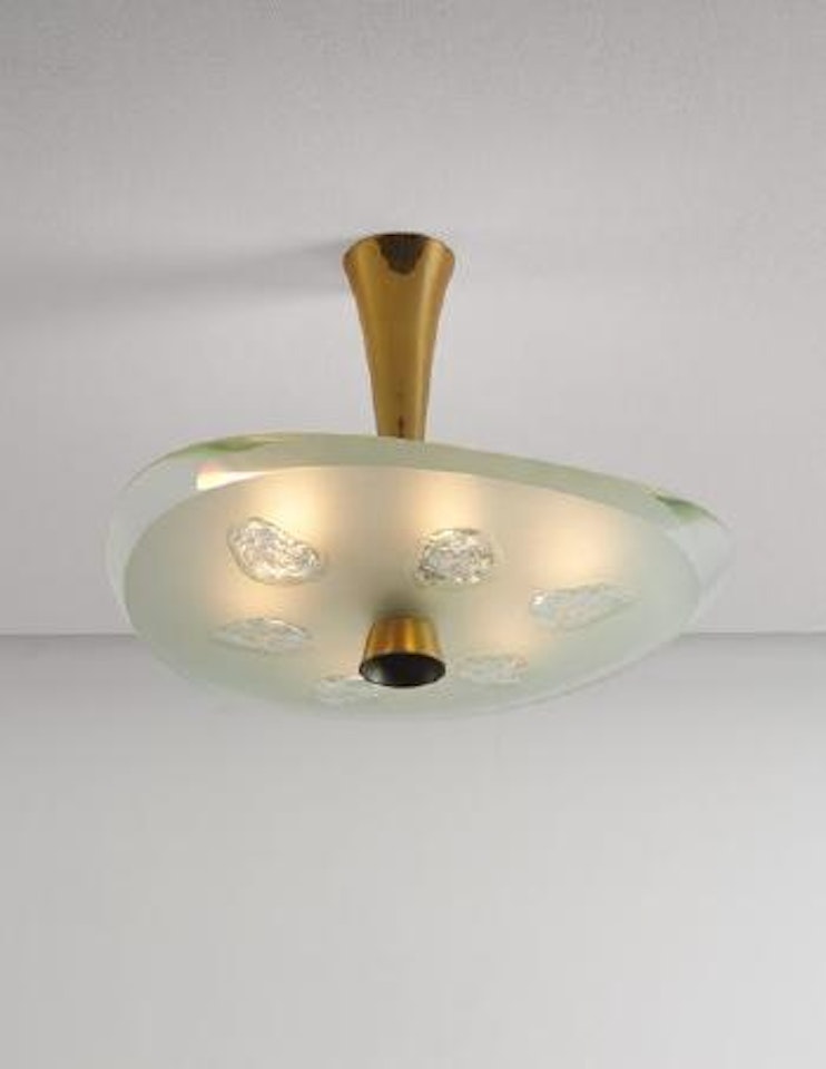Ceiling light, model no. 1748 by Max Ingrand