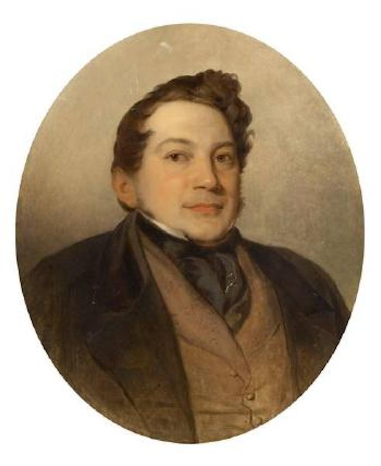 Portrait de gentilhomme by Eugène Joseph Verboeckhoven