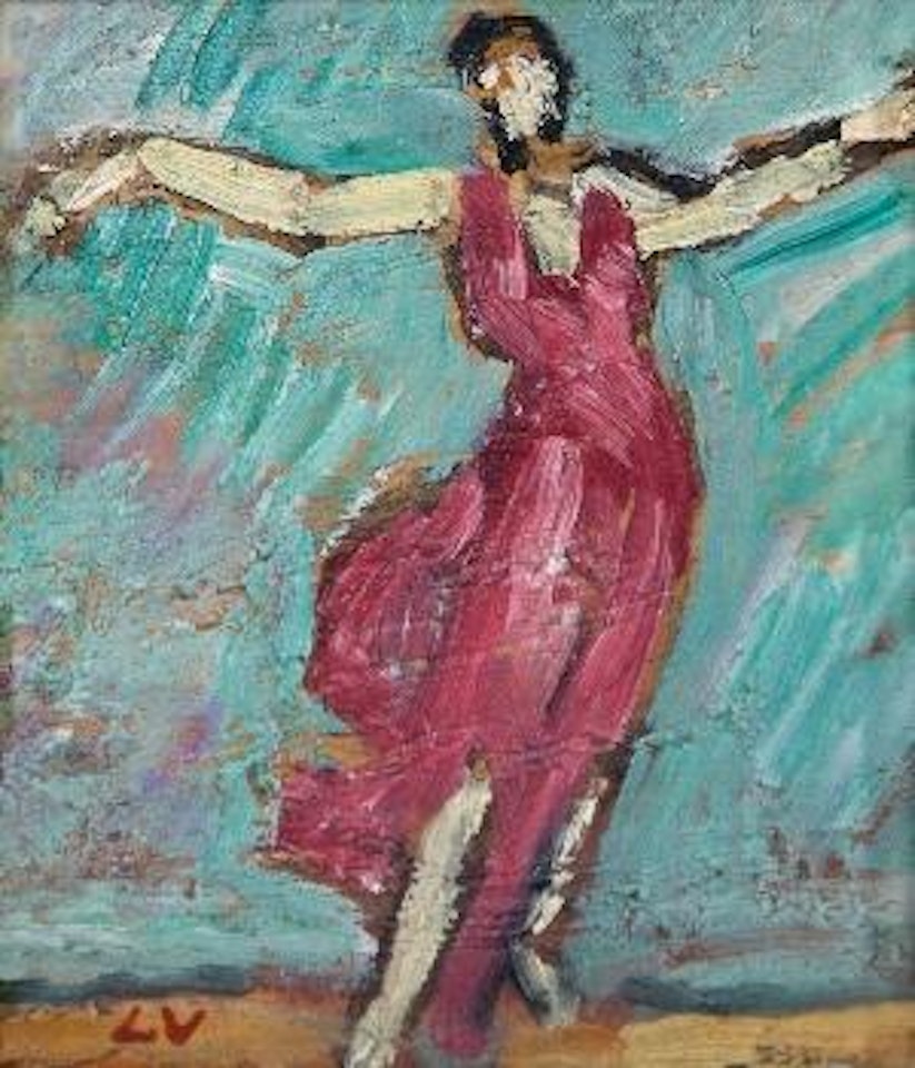 Danseuse en Garance by Louis Valtat