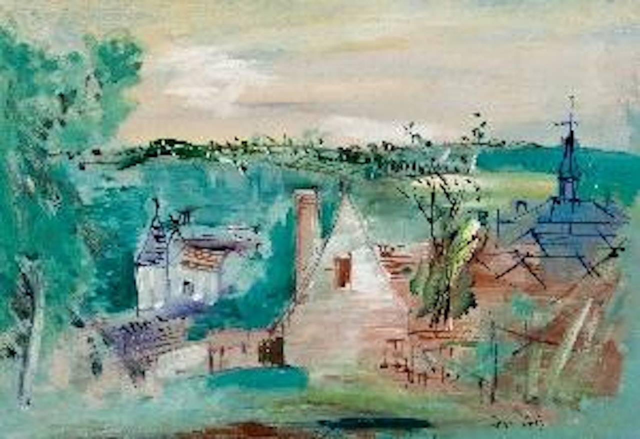 La Maison de Jean Dufy a Boussay by Jean Dufy