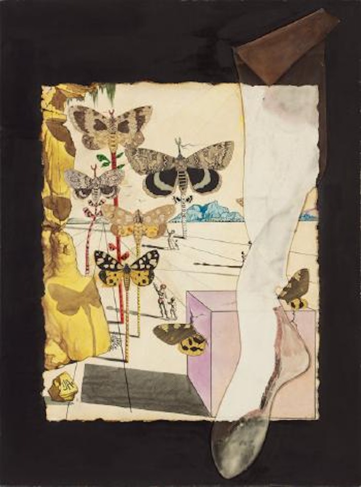 Entwurf für ein Plakat für 'Bryan Hosery' (Strumpffabrik in Tennessee, USA) by Salvador Dali