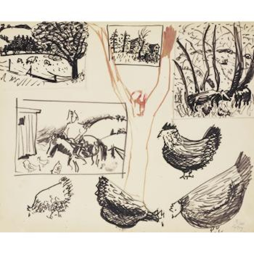 Untitled (sketches) by Milton Avery