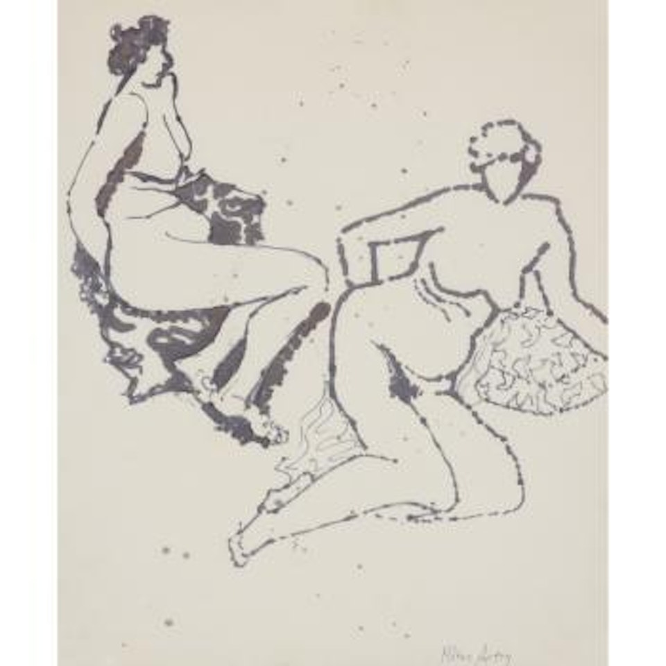 Untitled (double nude) by Milton Avery
