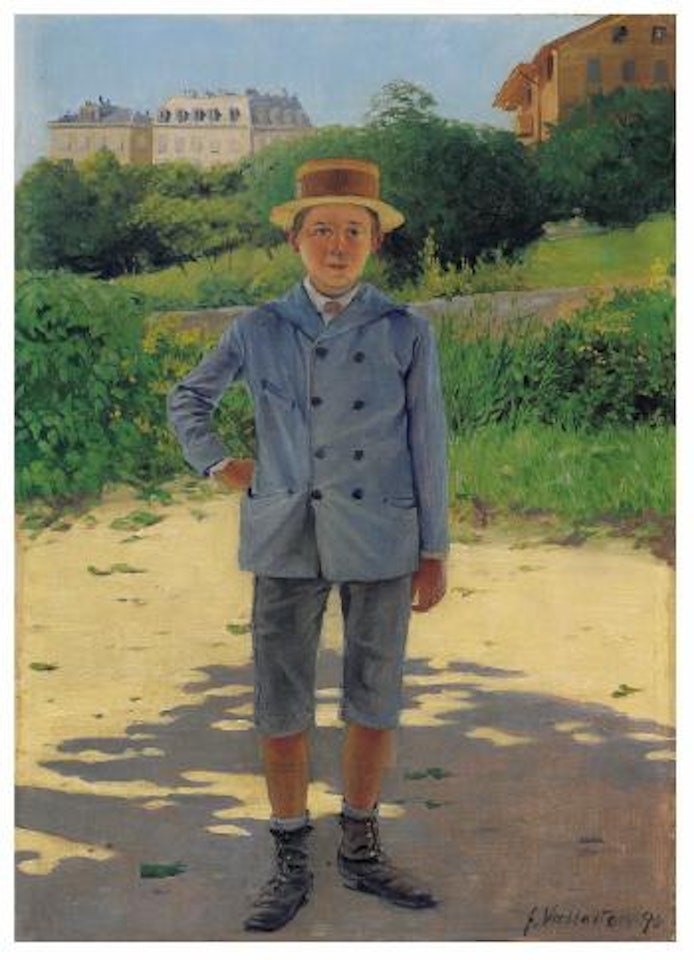 Portrait du jeune Delisle by Félix Vallotton