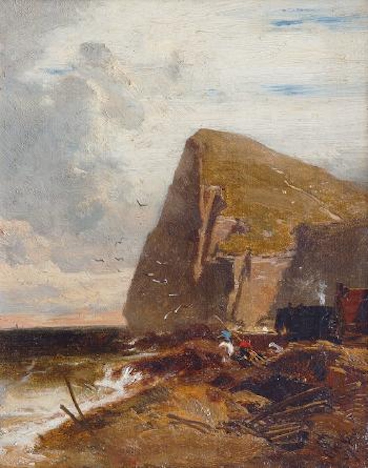 Normannische Steilküste by Charles Hoguet
