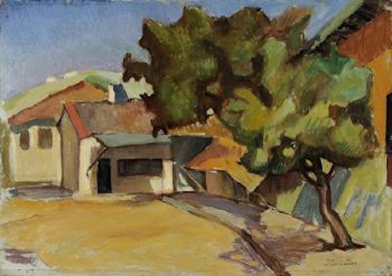 Balcic Landschaft by Victor Brauner