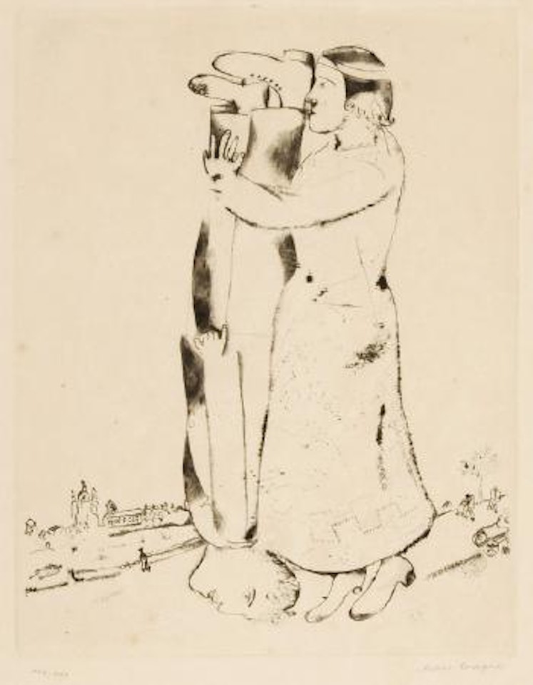Die Liebenden by Marc Chagall