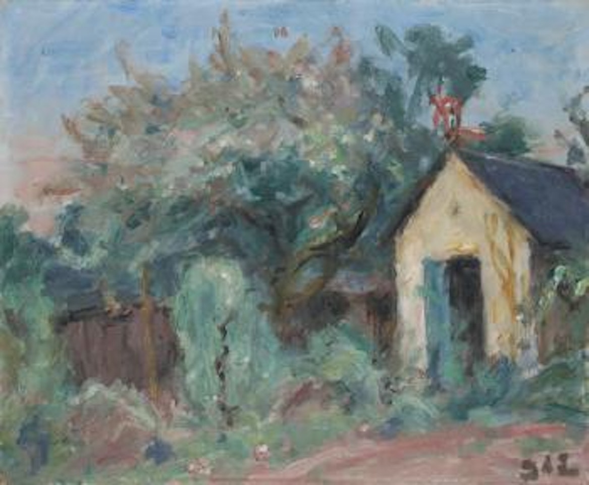 Paysage - Gartenhaus by Georges d’Espagnat