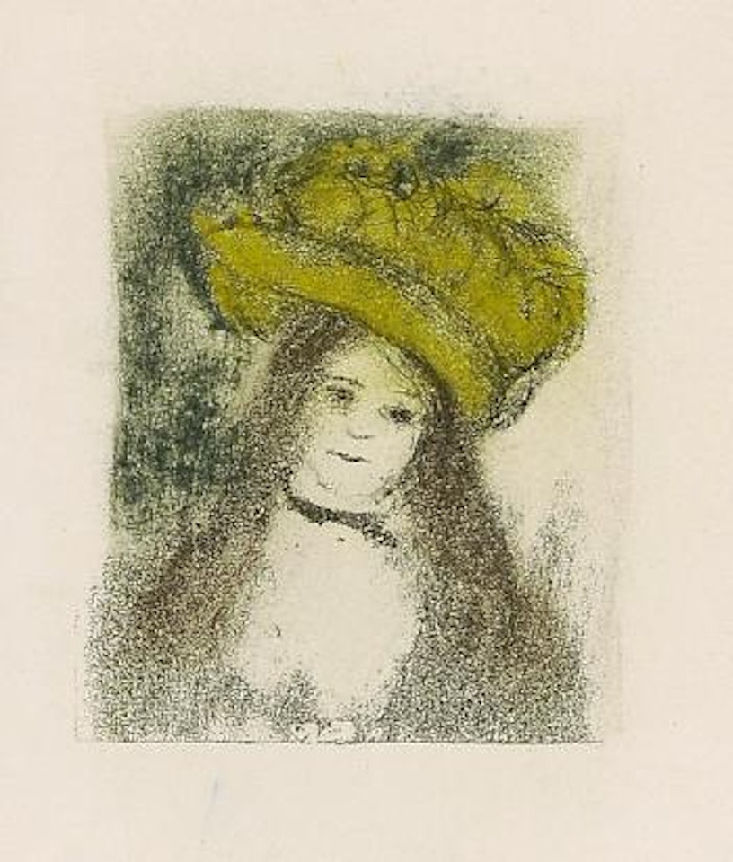 Femme au chapeau by Edgar Degas