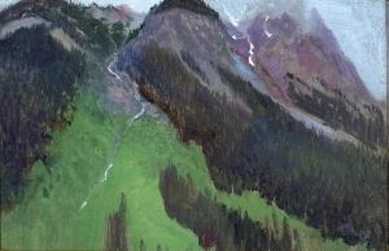 Northwest mountains by Frederick Judd Waugh