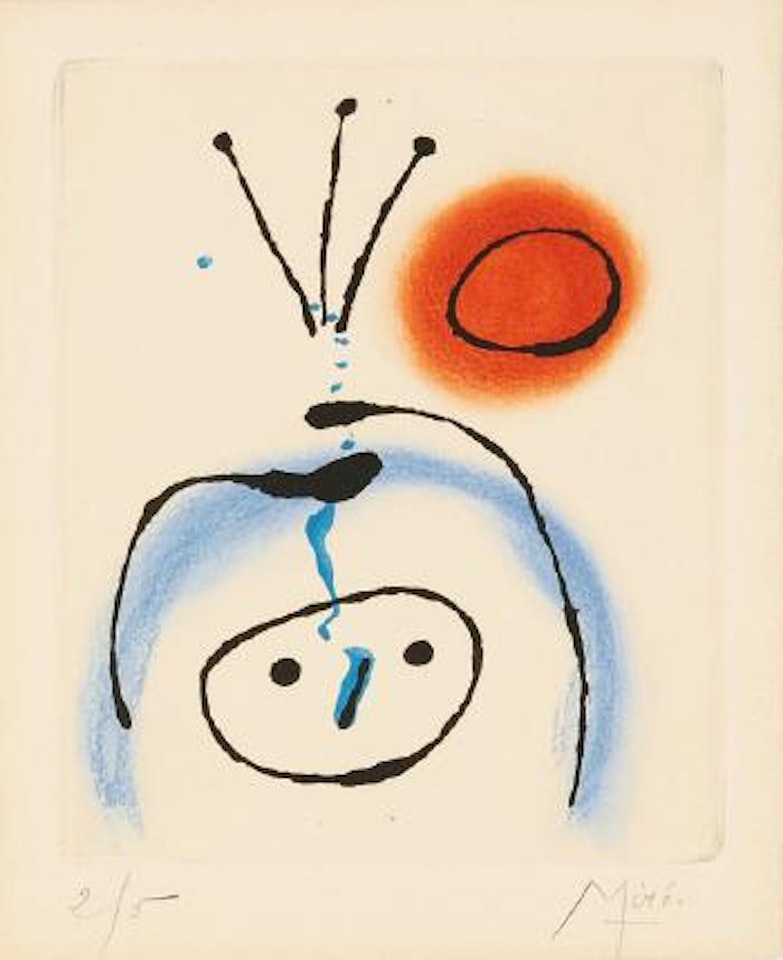 La Bague d’Aurore, Blatt 1 by Joan Miró