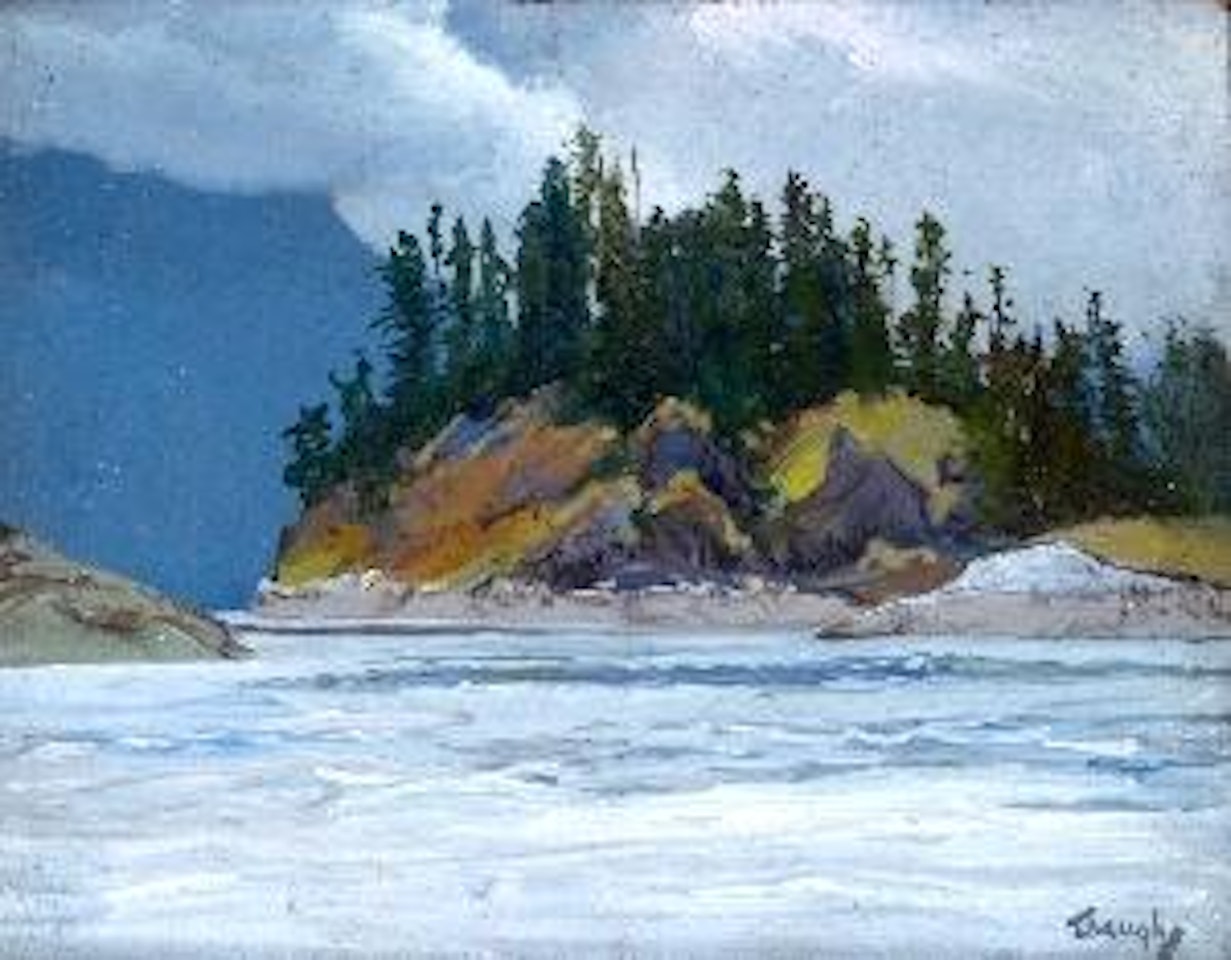 Redieu Harbor, Humphrey Channel by Frederick Judd Waugh