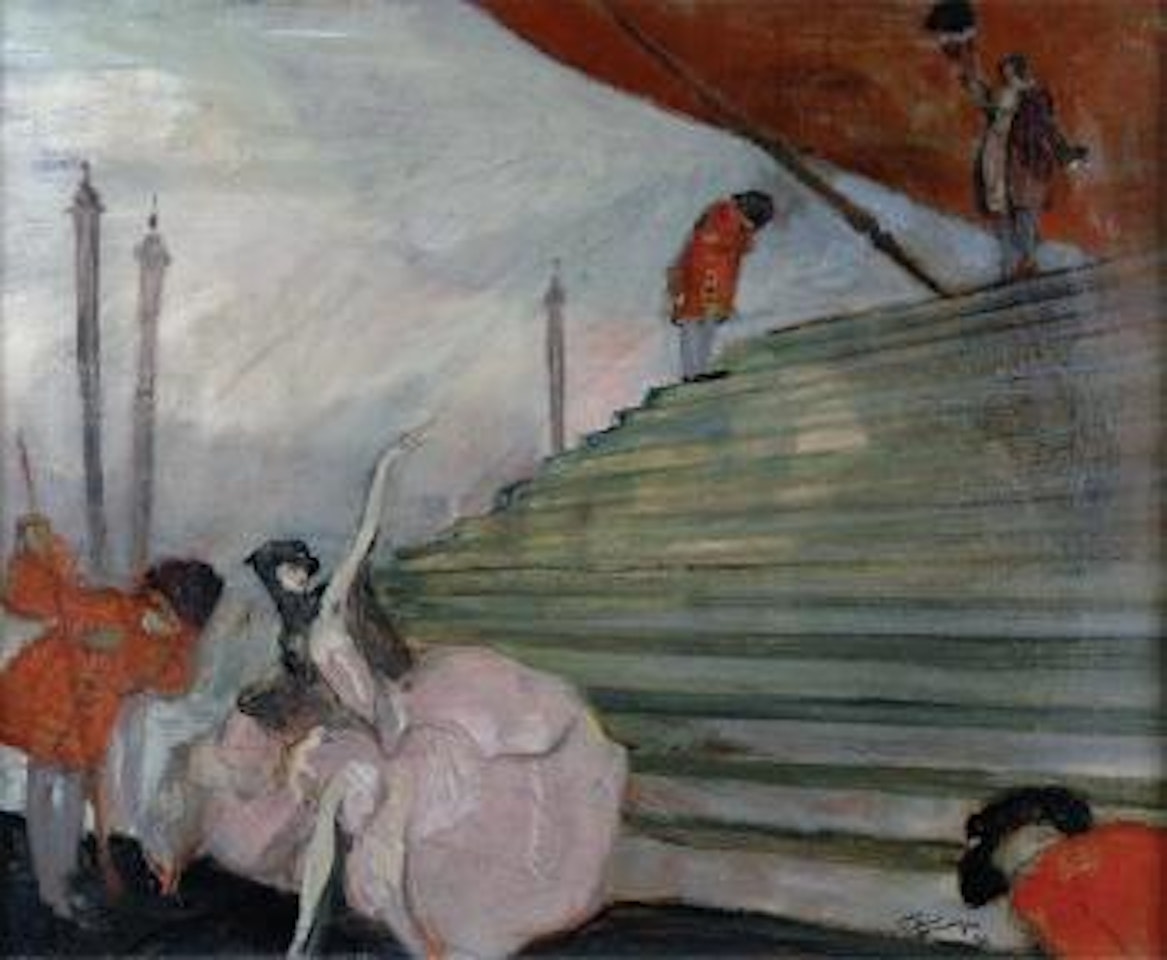 Fin de bal à Venise by Jean Gabriel Domergue