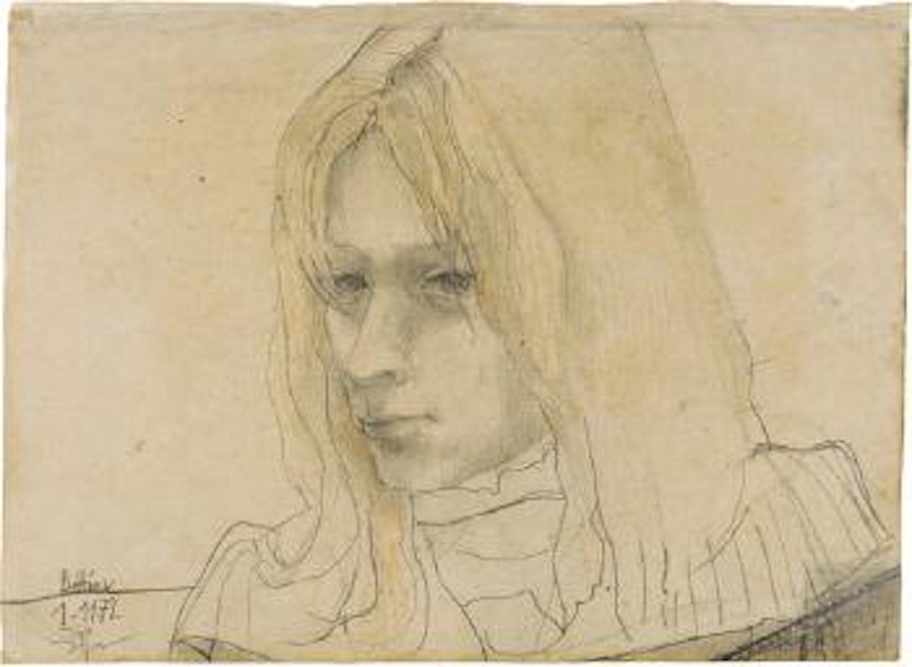 Bettina by Horst Janssen