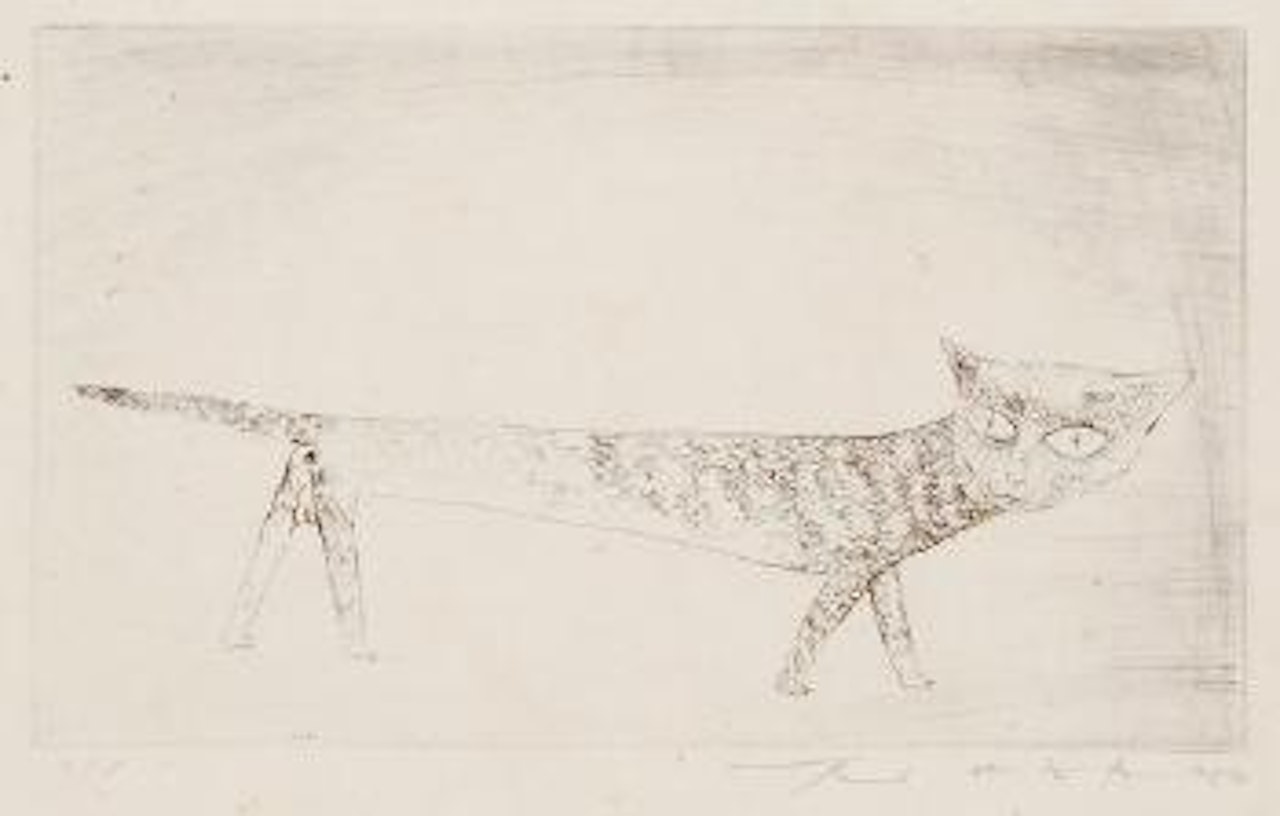 Le Chat by Zao Wou-Ki