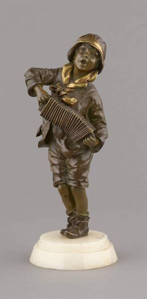 Le joueur d'accordéon by Demetre Chiparus