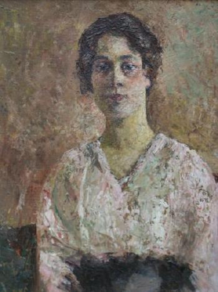Femme en rose by Marcel Dyf