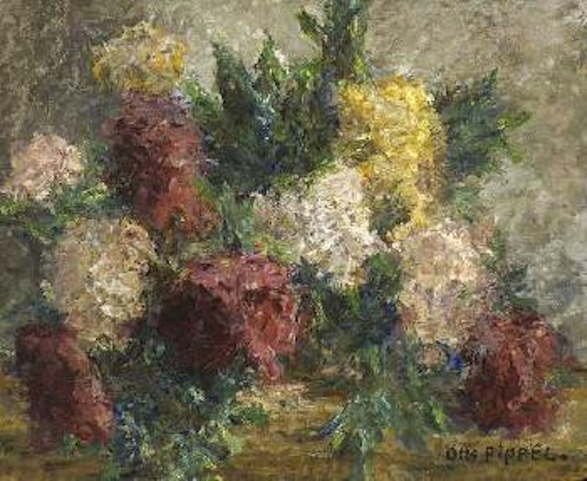 Blumen auf Tisch by Otto Pippel