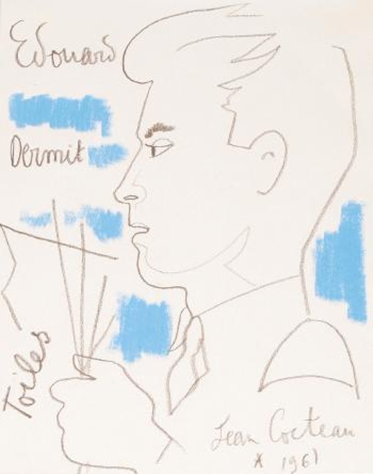 Edouard Dermit by Jean Cocteau
