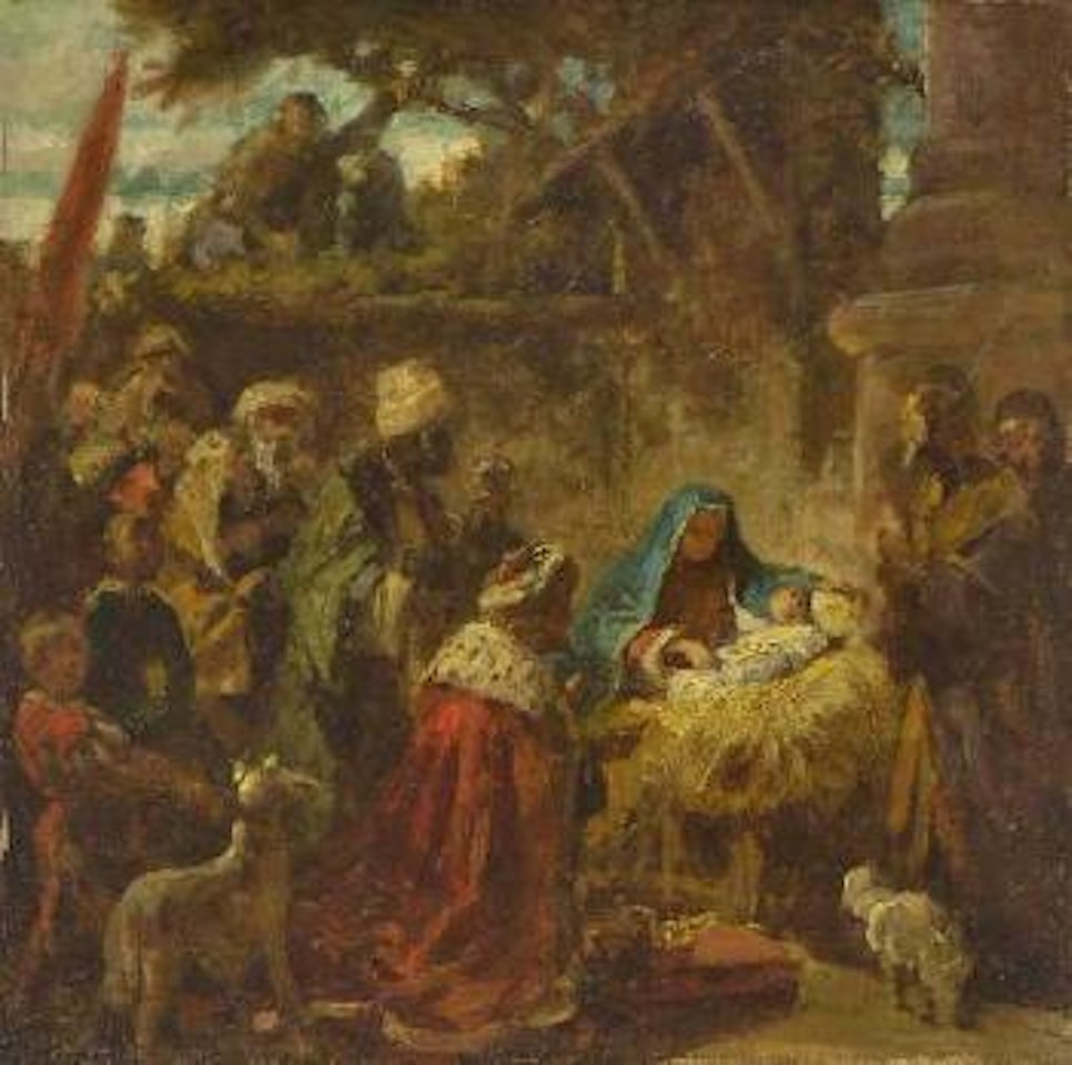 Anbetung der Könige by Carl Spitzweg