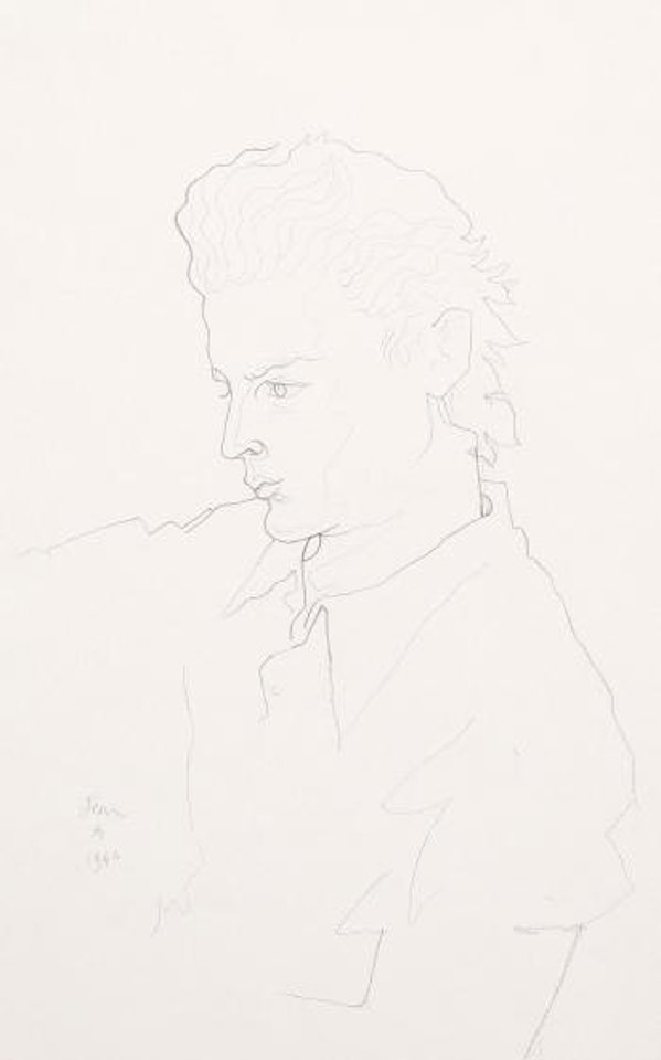 Georges Marchal by Jean Cocteau