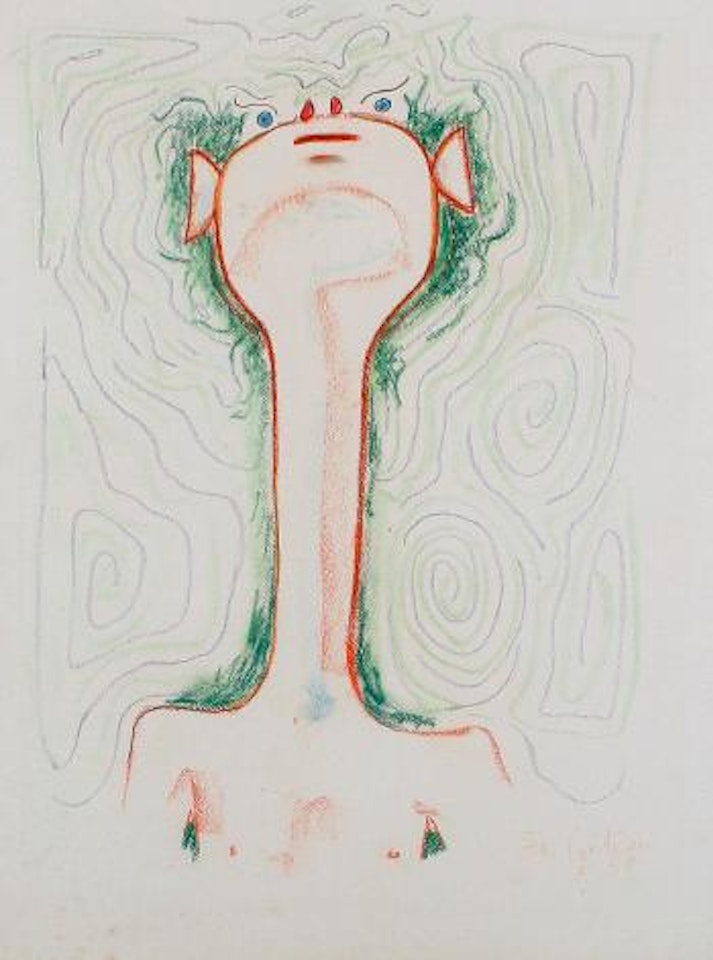 Personnage fantastique by Jean Cocteau